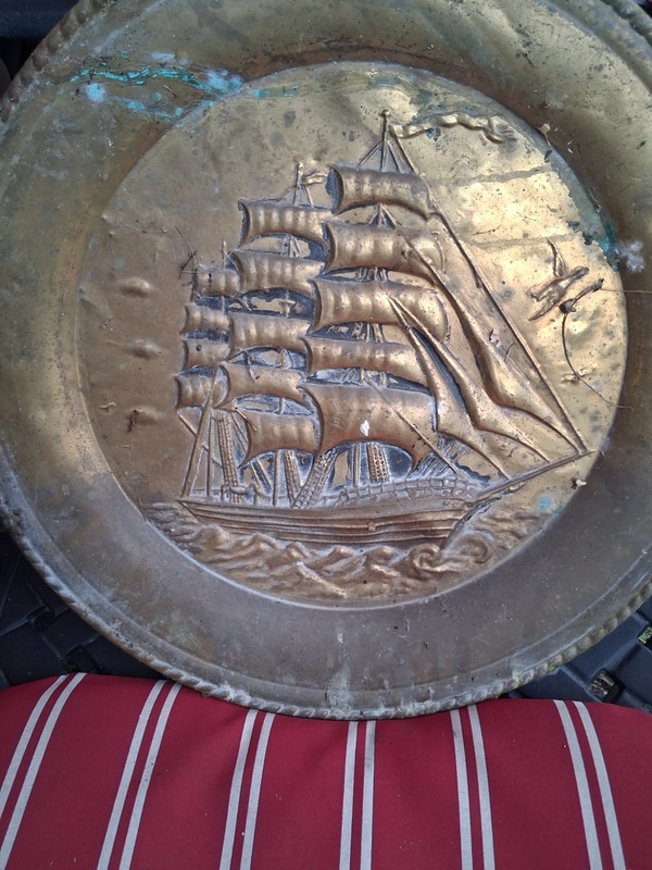 copper english wall plates 2 available