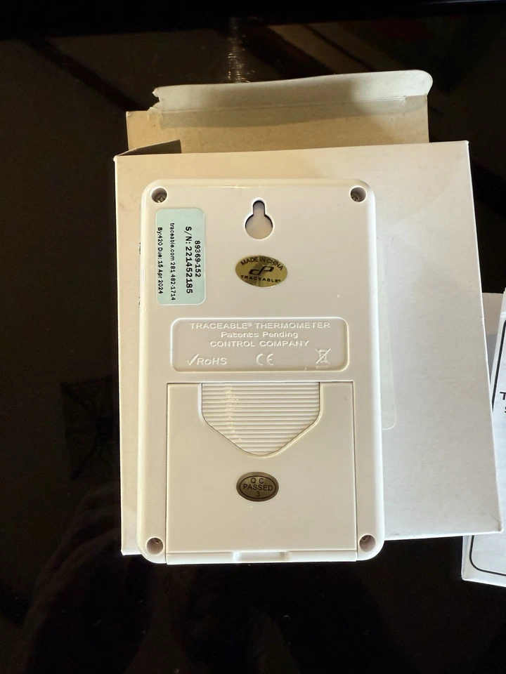 Новый из старых запасов - быстрая доставка - отслеживаемый платиновый термометр VWR 89369-152 - Изображение 3 из 3