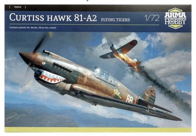 1/72 Arma #70094 Curtiss Hawk 81-A2  Flying Tigers 