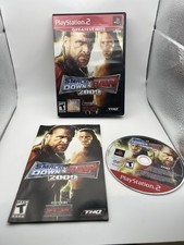 WWE Smackdown vs. Raw 2009 (Sony PlayStation 2 PS2, 2008) CIB COMPLETE