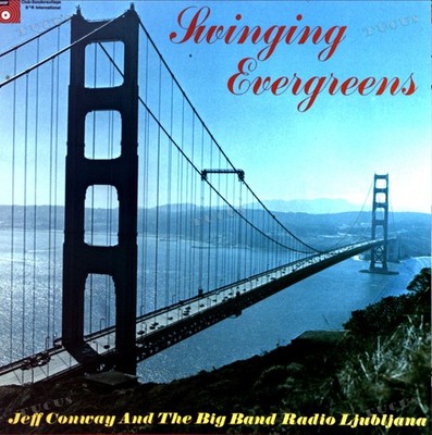 Jeff Conway And The Big Band Radio Ljubljana - Swinging Evergreens LP '*
