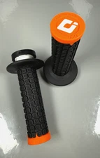 Odi Nomad V2 Lock-On Grips Black/Orange D30 GRIP MX DirtBike Moto Twist Throttle