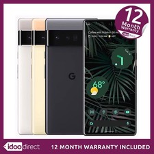 Google Pixel 6 Pro GLUOG 128/256GB Smartphone White/Black Unlocked/EE VERY GOOD