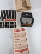 HIP SUPER 8 MM FILM QUIK SPLICE AUTOMATIC BUTT-SPLICER IN BOX 1965