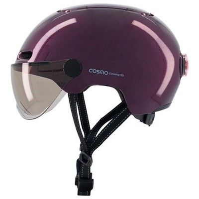 Cosmo Connected Fusion Urban Headset Lila Hochglanz Integrierte Beleuchtung mit Reg.