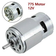 UK 775 DC12V-24V 10000RPM Large Torque Motor Ball Bearing High Power Low Noise