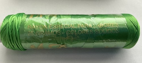 Presencia Thread 10 Spool Rayon 25 Grams Green Purple Blue Silver Pink Orange  - Picture 3 of 4