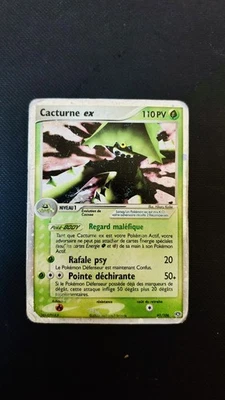 Carte Pokemon Cacturne Ex 91/106 Bloc Ex Émeraude Français Occasion - Photo 1/3