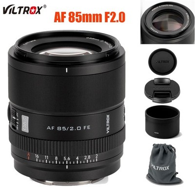 VILTROX AF 85mm F2.0 EVO FE Lens for Sony E-Mount Auto Focus Full Frame Lens
