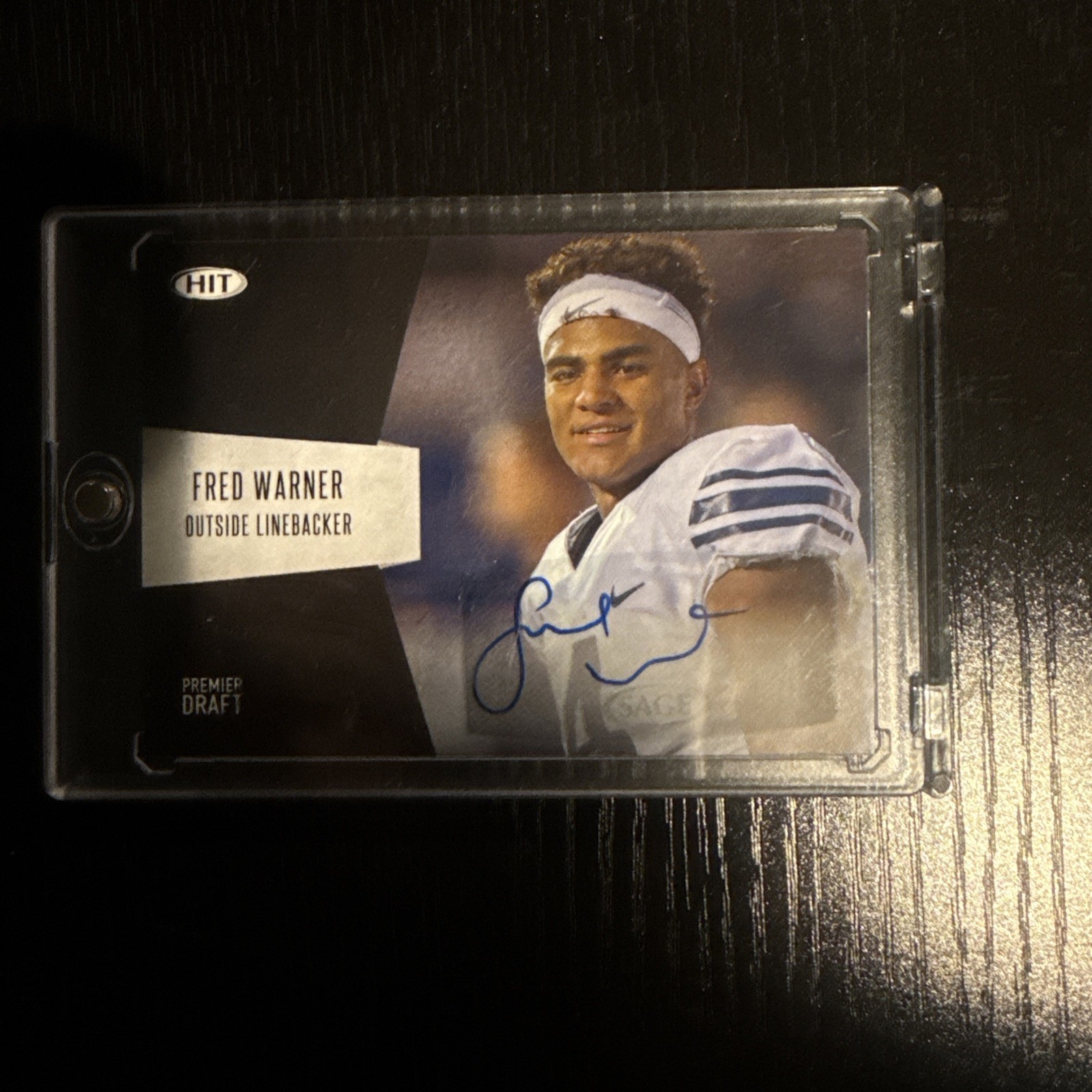 Fred Warner SA-GE Hit Autograph #A13 Base