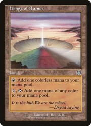 Henge of Ramos - Mercadian Masques #318/350 Uncommon Land