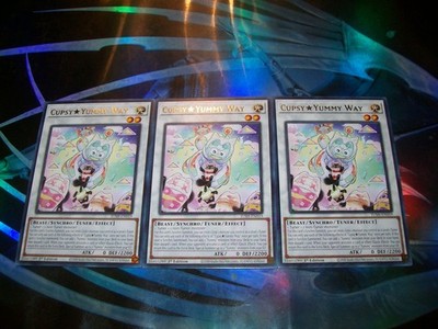 3x Cupsy Yummy Way 1st Edition Rare JUSH-EN019 Yu-Gi-Oh! | eBay