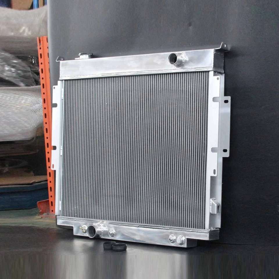 Radiador de alumínio para Ford F Series Pickup F250 F350 F59 1983-1996 3 fileiras - Imagem 3 de 4