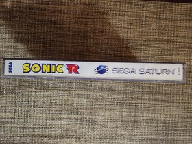 Sonic R - Sega Saturn - Manual and Disc in Very Good Shape - Original owner 
