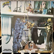 ENO Here Come The Warm Jets 1978 Pressing LP Vinyl Record Cover Island ILPS 9268