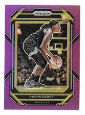 2023 PANIN PRIZM WNBA BASKETBALL #10 ROBYN PARKS /149 PURPLE PRIZM PARALLEL,SKY