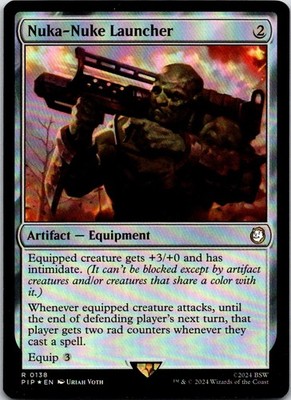 Nuka-Nuke Launcher R Universes Beyond: Fallout foil 138 Near Mint