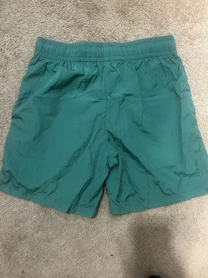 Guess jeans usa satin green retro 90s style shorts mens size medium - Image 2 of 3
