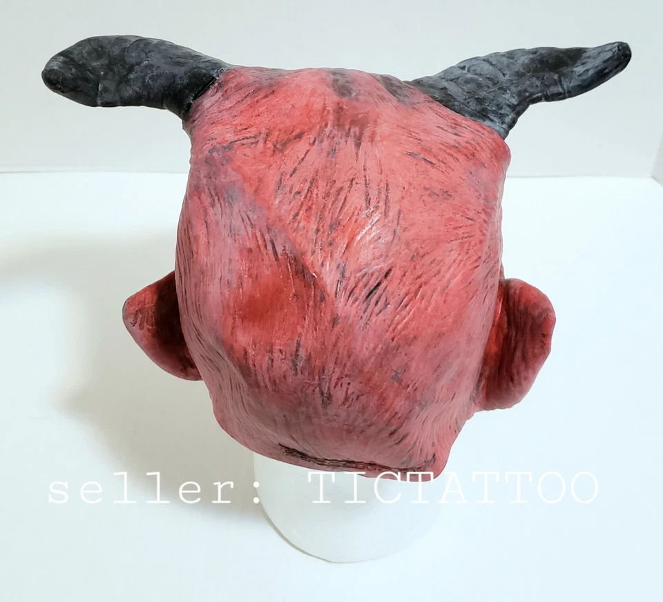 🔥Cinema Secrets THE DEVIL Articulated Mask CREEPEEZ Moving Mouth Halloween 2006 - Image 3 of 4