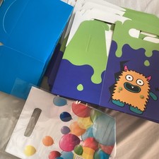 Selection Of Kids Party Bags And Boxes