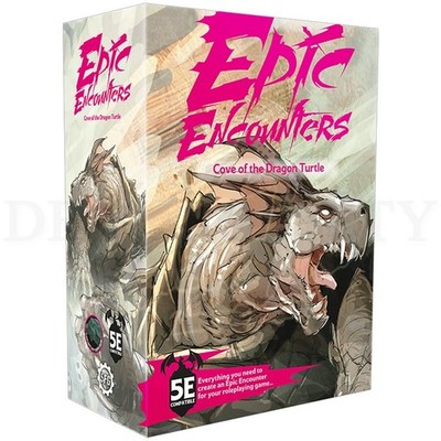 Epic Encounters: Cove of The Dragon Turtle RPG Fantasy Roleplaying Tabletop Game
