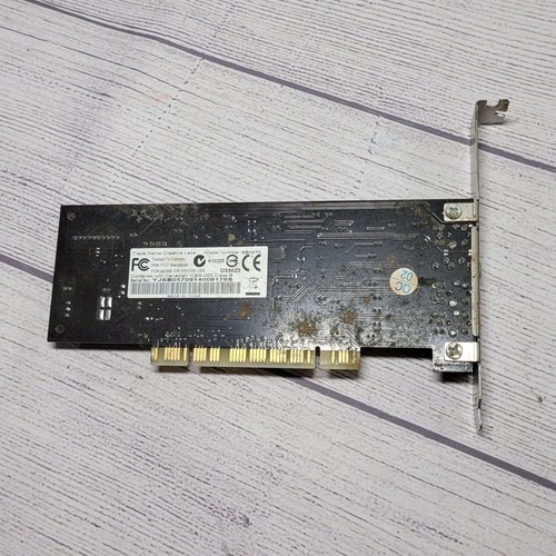 Vintage Working Creative Labs SB0570 Sound Blaster Audigy PCI Sound Card - 第 2/3 張圖片