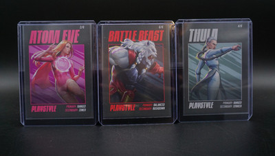 Invincible VS Cards EVO 2025 Exclusive Battle Beast Thula Atom Eve (Lot Of 3)