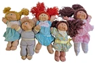 5 ~ Vintage CABBAGE PATCH KIDS Dolls with Outfits