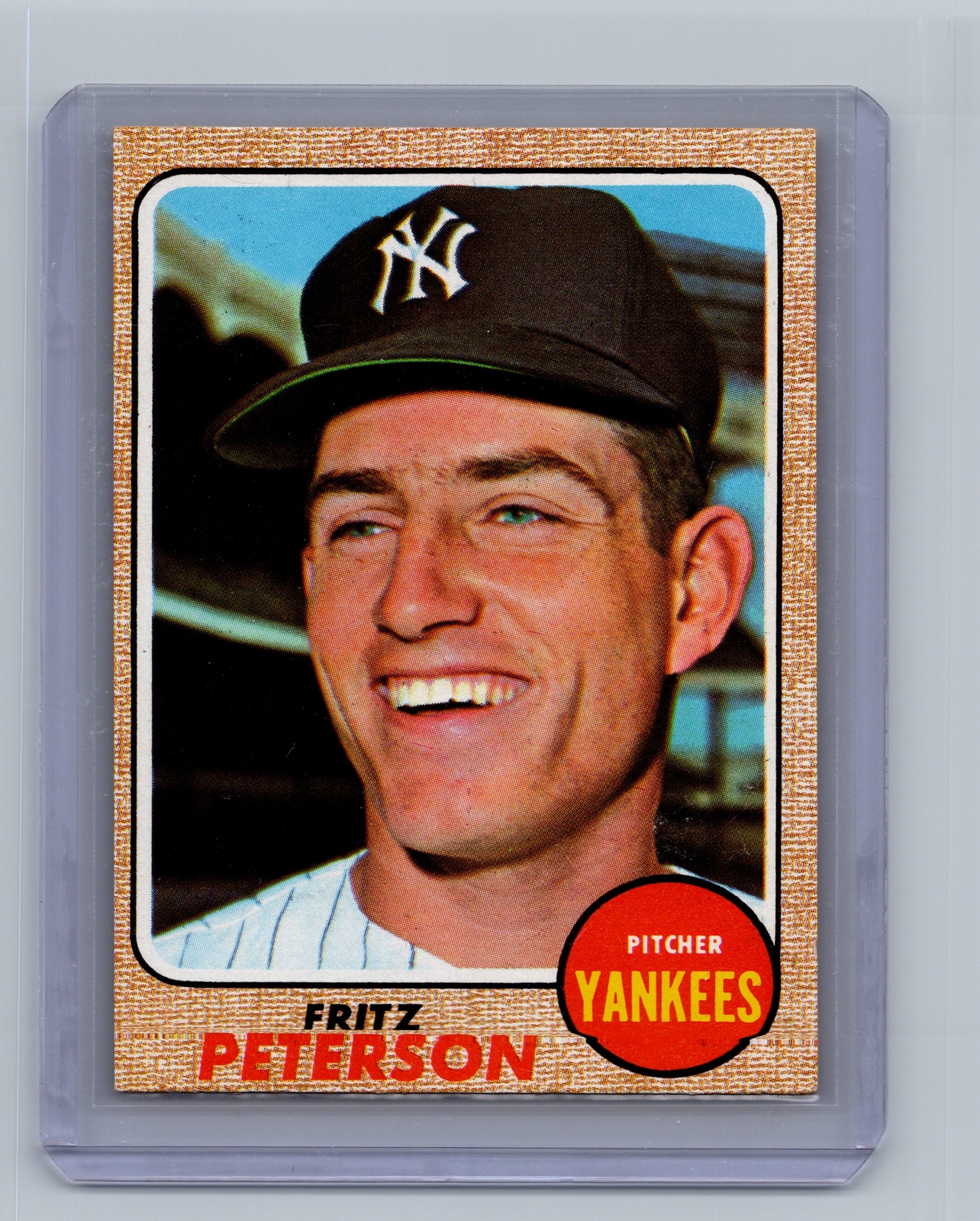 1968 Topps #246 Fritz Peterson