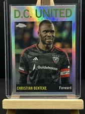 2023 Topps Chrome MLS #156 Christian Benteke DC United