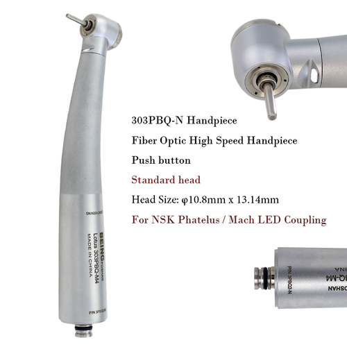 BEING Dental High Speed Handstück Luftturbine Glasfaser NSK Kupplung 4/6 Loch - Bild 9 von 115