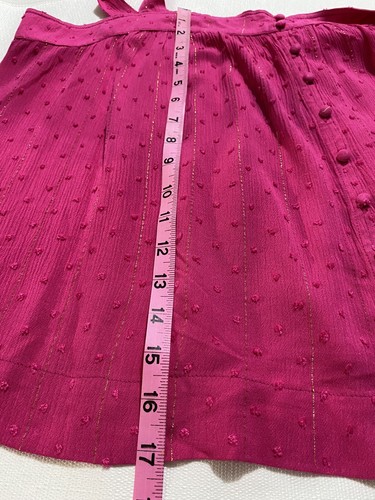 Rose + Olive Tie Strap Tank Top Hot Pink Size XLarge NEW - Picture 6 of 8