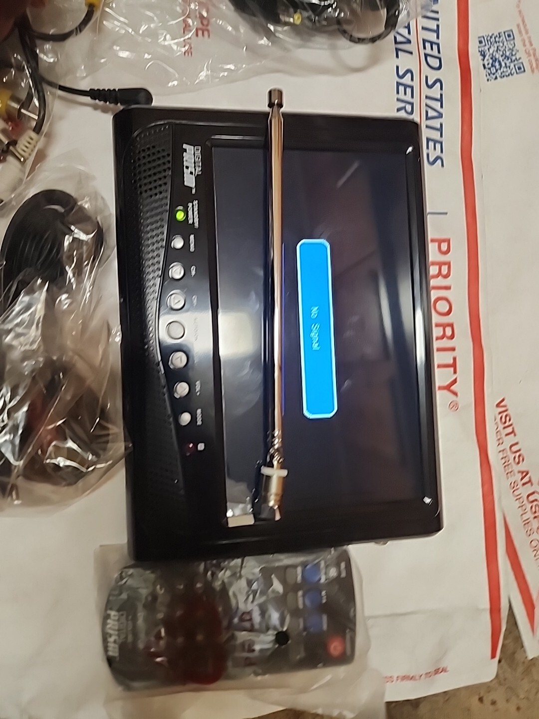 Digital Prism ATSC710 7inch Portable Handheld LCD TV tested 884118028169 eBay