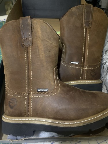 Sureway Full-Grain Leather, Goodyear Welt Boot, Soft Toe, Size 7 - 第 1/9 張圖片
