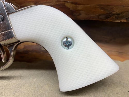 Denix M1873 Griff Griffplatte Pearl White Diamond Hatch mit Hardware Resin Polymer - Bild 3 von 6