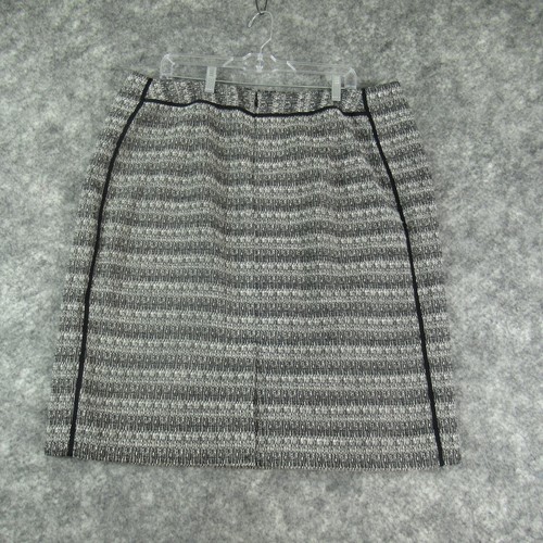 Liz Claiborne Skirt Womens 18W Black Knee Length Lined Back Zip Straight Casual - Picture 6 of 13