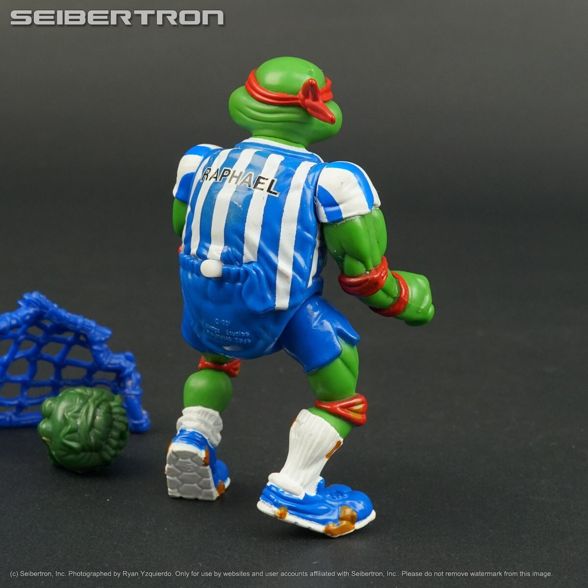 TMNT Sewer Sports All-Stars SHELL KICKIN RAPH Turtles Soccer 1991