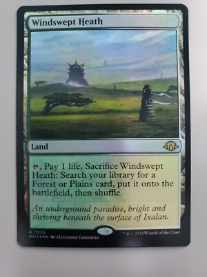 MTG Windswept Heath Modern Horizons 3 0235 Foil Rare