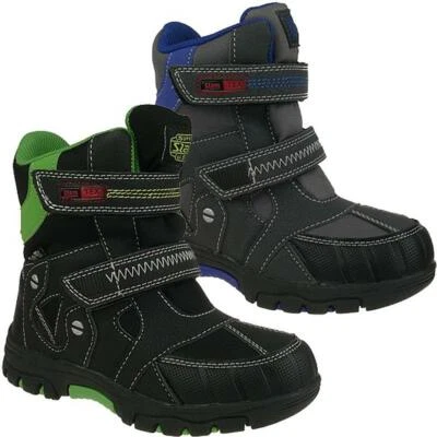 INDIGO gefütterter Winterstiefel mit Slam-Tex Membran in 2 Farben Gr.24-42