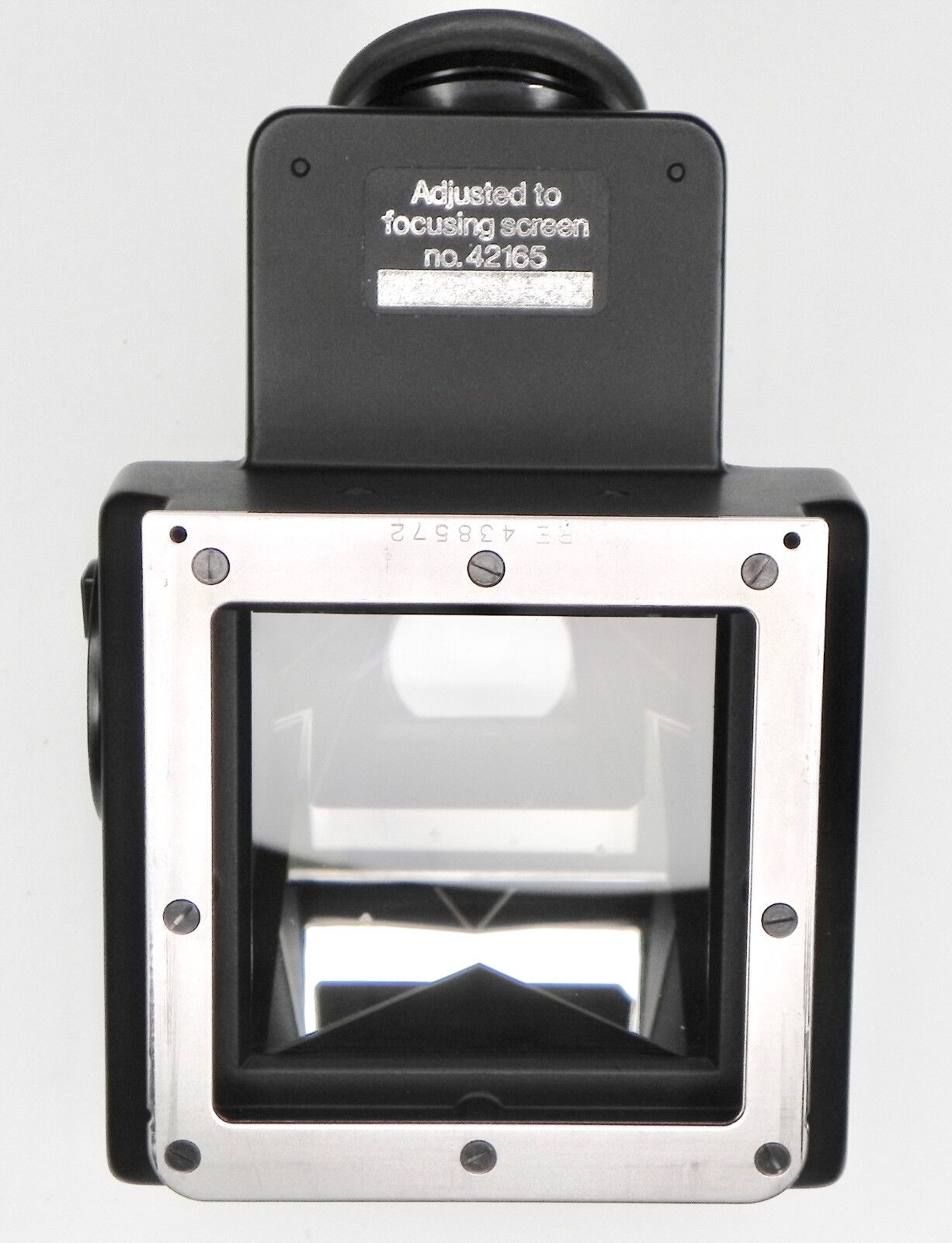 Hasselblad PME3 Meter Prism Finder adjusted to focusing screen no