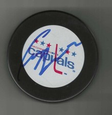 Craig Berube Signed Washington Capitals Puck St Louis Blues