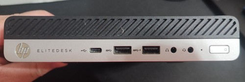 Broken - HP EliteDesk 800 G4 DM Intel i3-8300T, 8GB RAM, NO SSD/OS, NO AC