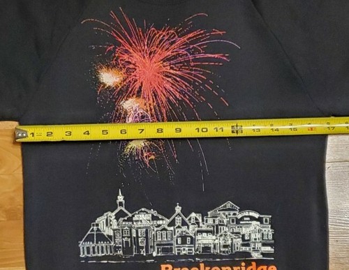 Vintage 90s Made In USA Breckenridge Crewneck Sweatshirt New With Tags Size S - Bild 5 von 6