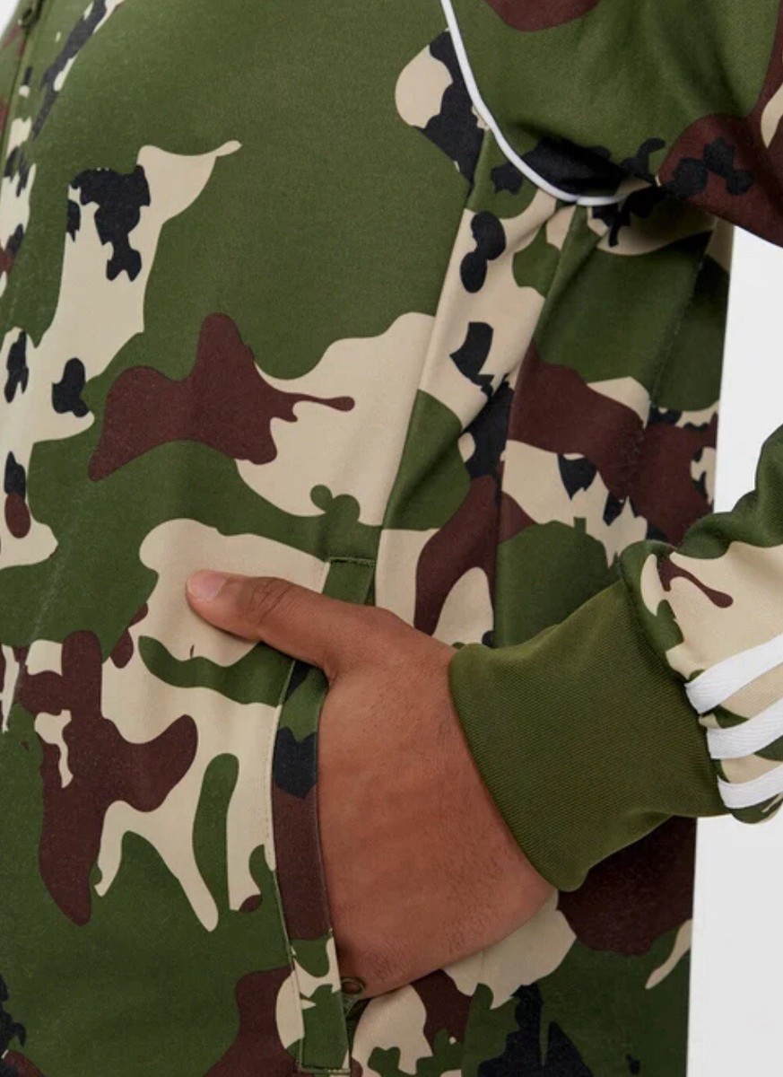 adidas Originals SSTR Track Top Jacket Camo Camouflage