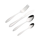 New CAPRI Viners 16 Pc Set Basic Graceful Stainless Steel Flatware Cutlery 3Ava