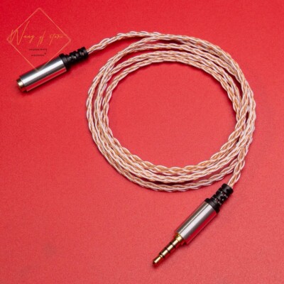 OCC Pure Copper Cable HIFI Jack 3.5 mm Audio Extension Extender Headphone Cord