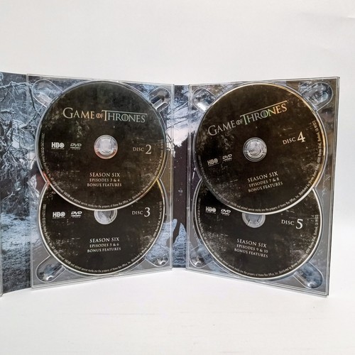 Game Of Thrones The Complete Sixth Season DVD 5 Discs Hologram Cover - Picture 14 of 14