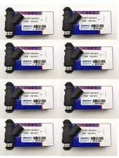 8X Genuine OEM Fuel Injectors 12613412 For GMC 6.0L Silverado Sierra 10-13 6.6L