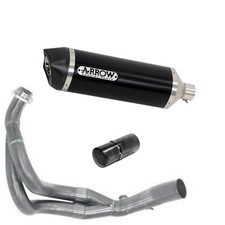ESCAPE COMPLETO ARROW PARA KAWASAKI ER-6N 2012 > 2016 RACE-TECH DARK CARBY KAT