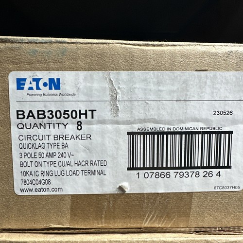 Eaton BAB3050HT Leitungsschutzschalter neu im Karton